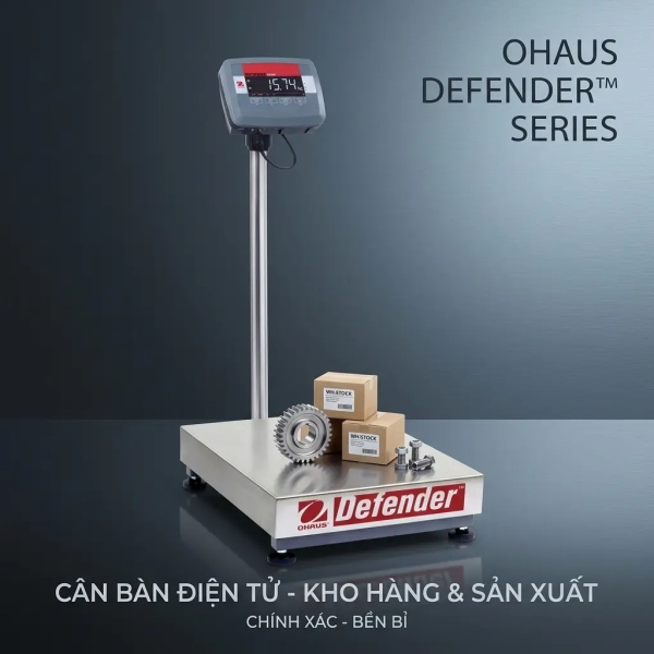 Cân Bàn Ohaus Defender 3000 D32PE150B2L2