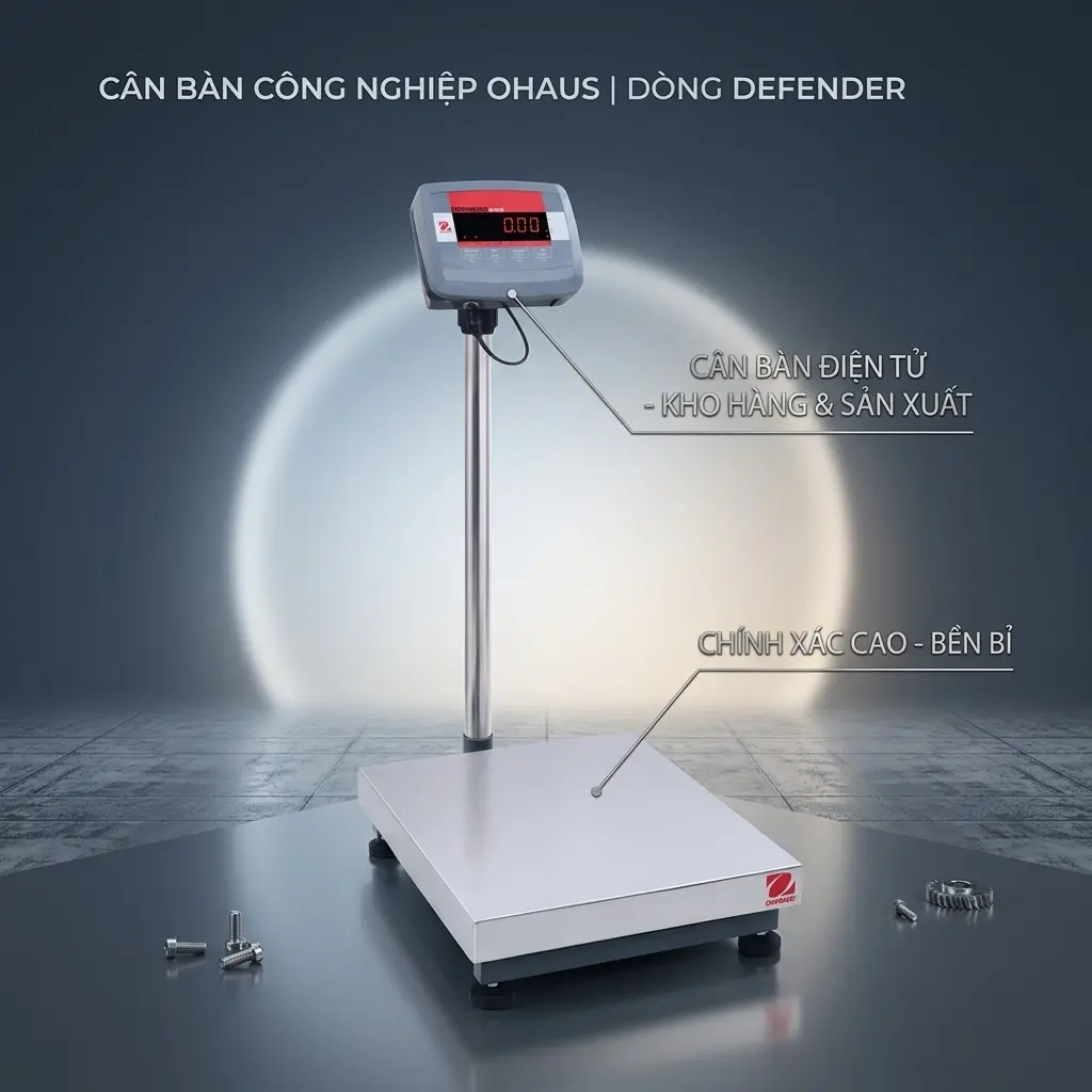 Cân Bàn Ohaus Defender 2000 D24PE150FL