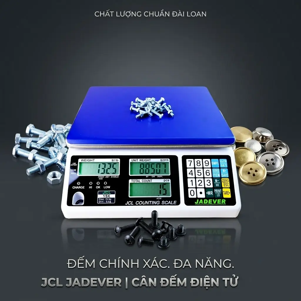 Cân đếm số lượng JCL Jadever