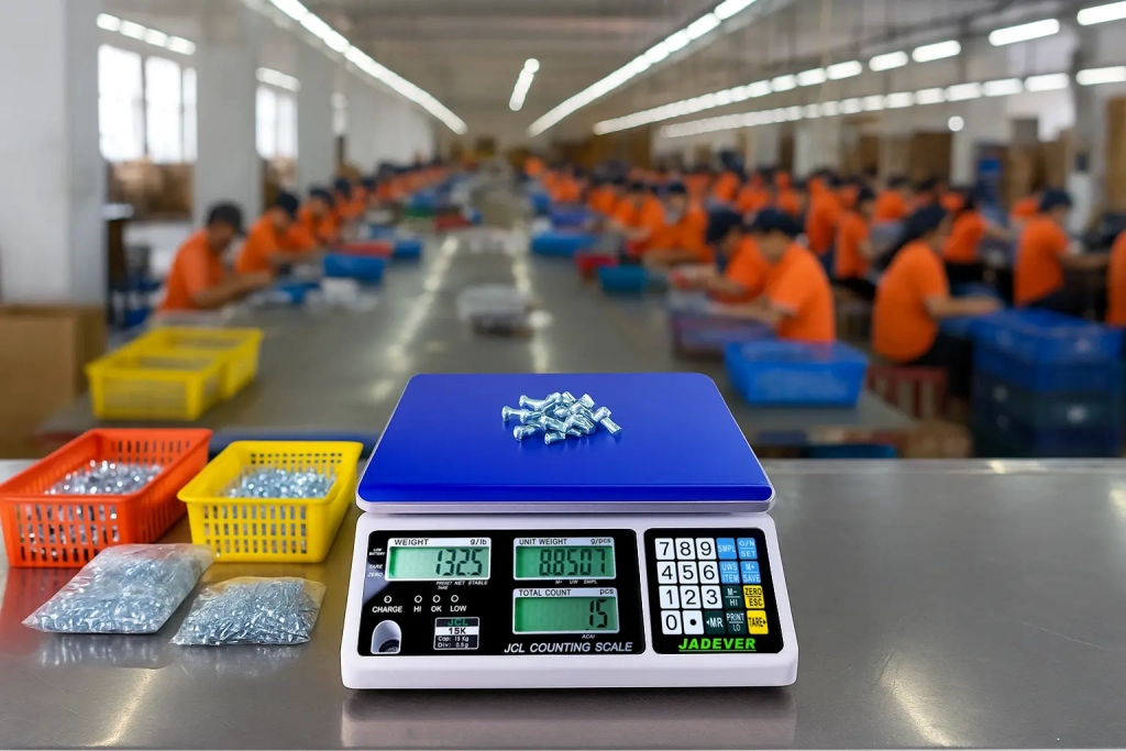 Cân đếm số lượng JCL Jadever