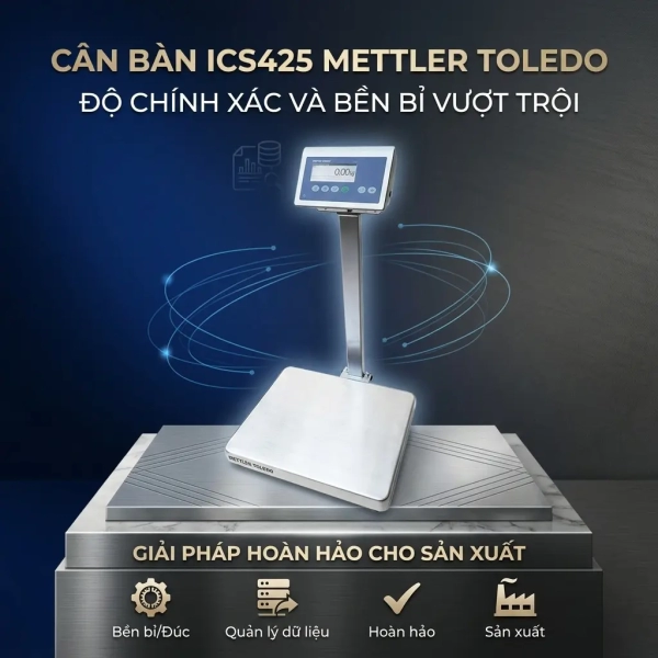 Cân Điện Tử ICS425 Mettler Toledo