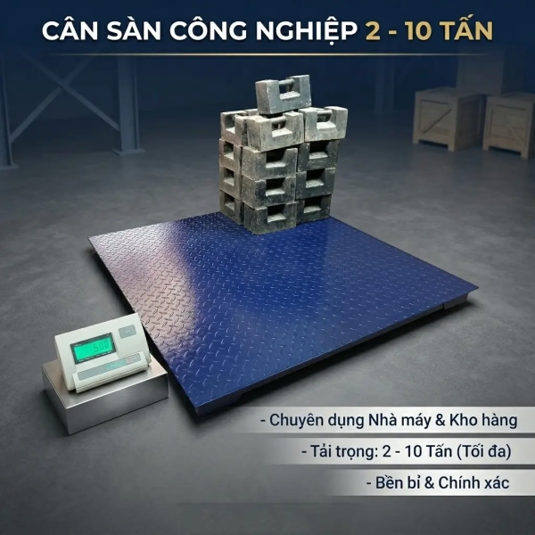 Cân Sàn Công Nghiệp Lila FW (1-5 tấn)