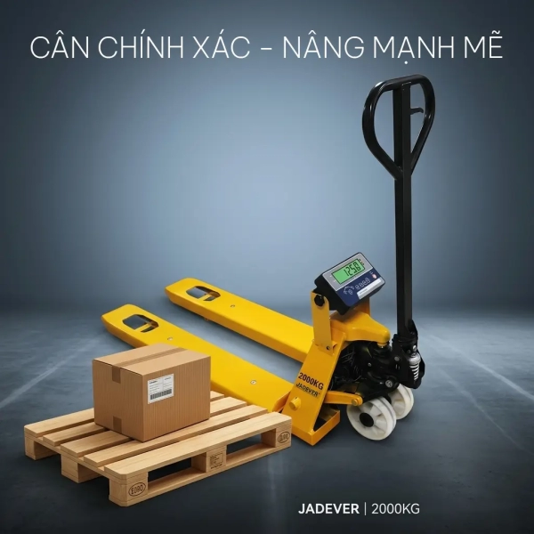 Cân Xe Nâng Pallet Jadever JLM-AU